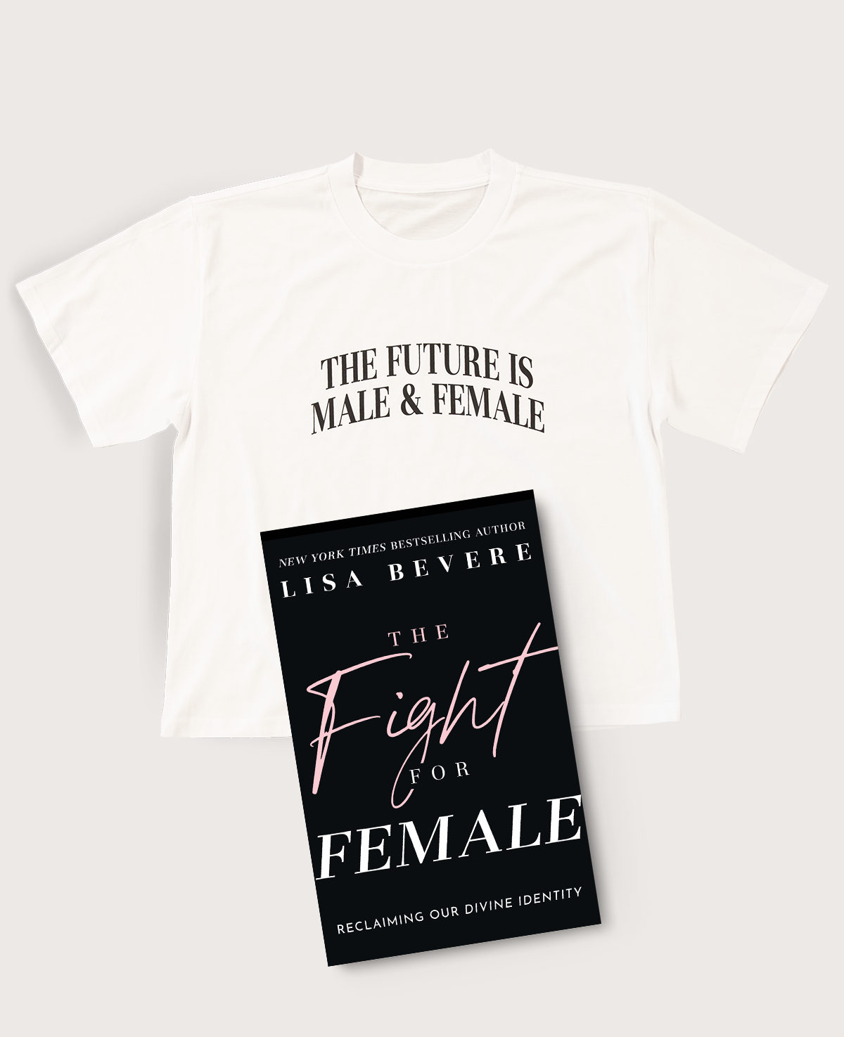 Fight For Female Book + Fight For Female Crop Tee