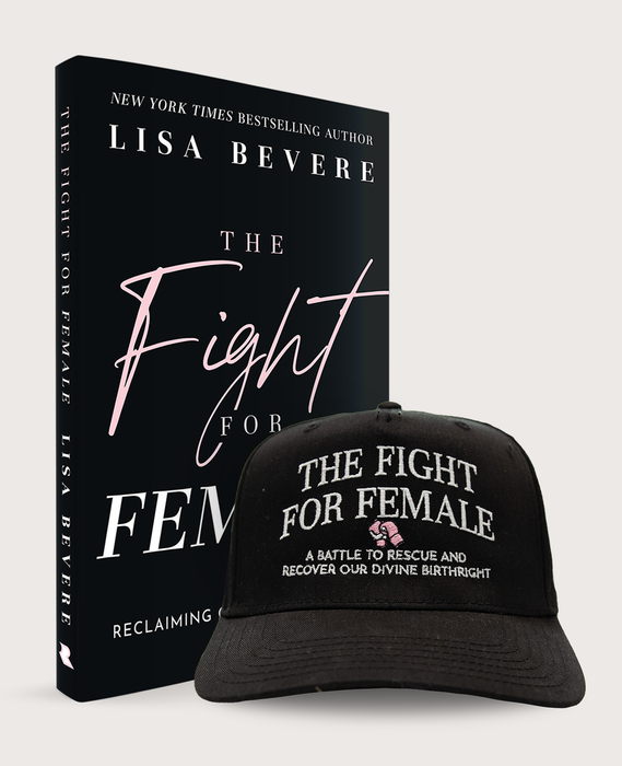 Fight For Female Book + Fight For Female Black Hat