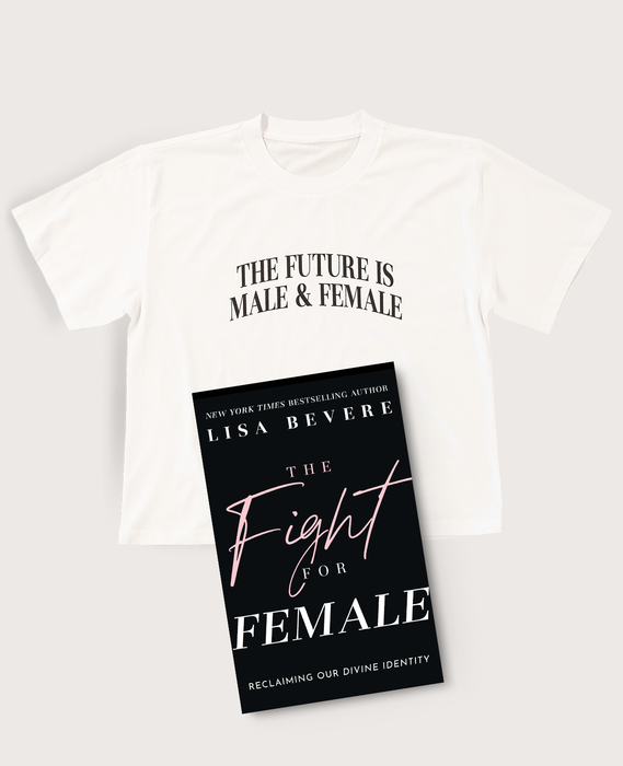 Fight For Female Book + Fight For Female Crop Tee