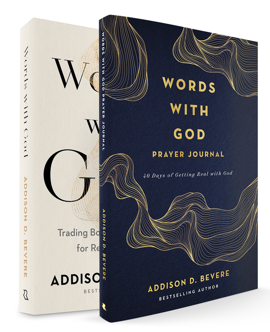 Words with God Book + Prayer Journal Bundle